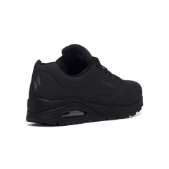Sneakers da uomo nere con suola ad aria Skechers Uno