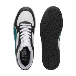 Sneakers da Uomo nere e bianche con dettagli verde Puma Caven III