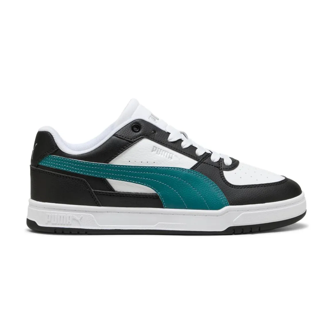 Sneakers da Uomo nere e bianche con dettagli verde Puma Caven III