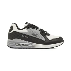 Sneakers da Uomo nere e grigie con ammortizzazione ad aria Everlast