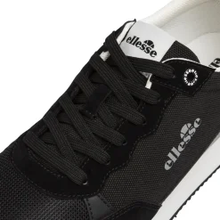 Sneakers da Uomo nere in mesh con dettagli effetto scamosciato Ellesse