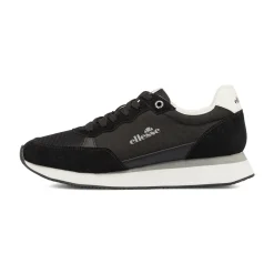 Sneakers da Uomo nere in mesh con dettagli effetto scamosciato Ellesse