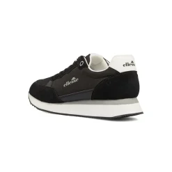 Sneakers da Uomo nere in mesh con dettagli effetto scamosciato Ellesse