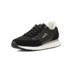 Sneakers da Uomo nere in mesh con dettagli effetto scamosciato Ellesse