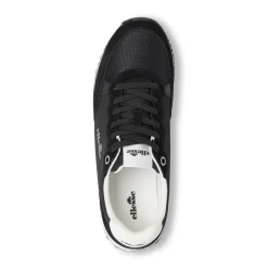 Sneakers da Uomo nere in mesh con dettagli effetto scamosciato Ellesse