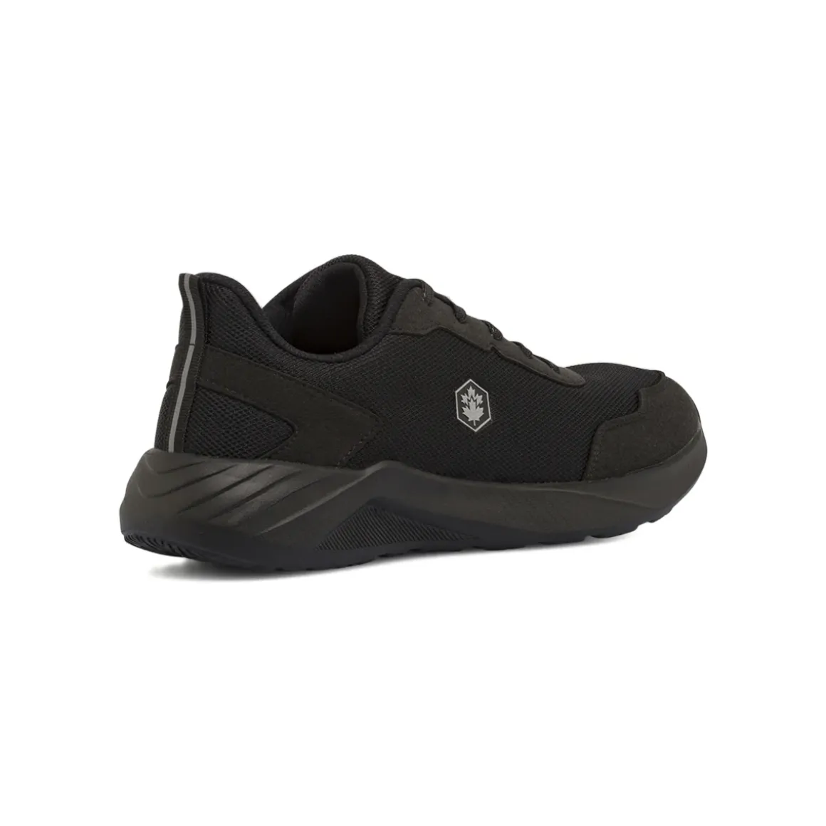 Sneakers da Uomo nere in mesh ed effetto scamosciato Lumberjack