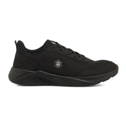 Sneakers da Uomo nere in mesh ed effetto scamosciato Lumberjack