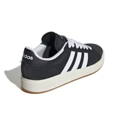 Sneakers da uomo nere in pelle con logo adidas Grand Court Base 00s