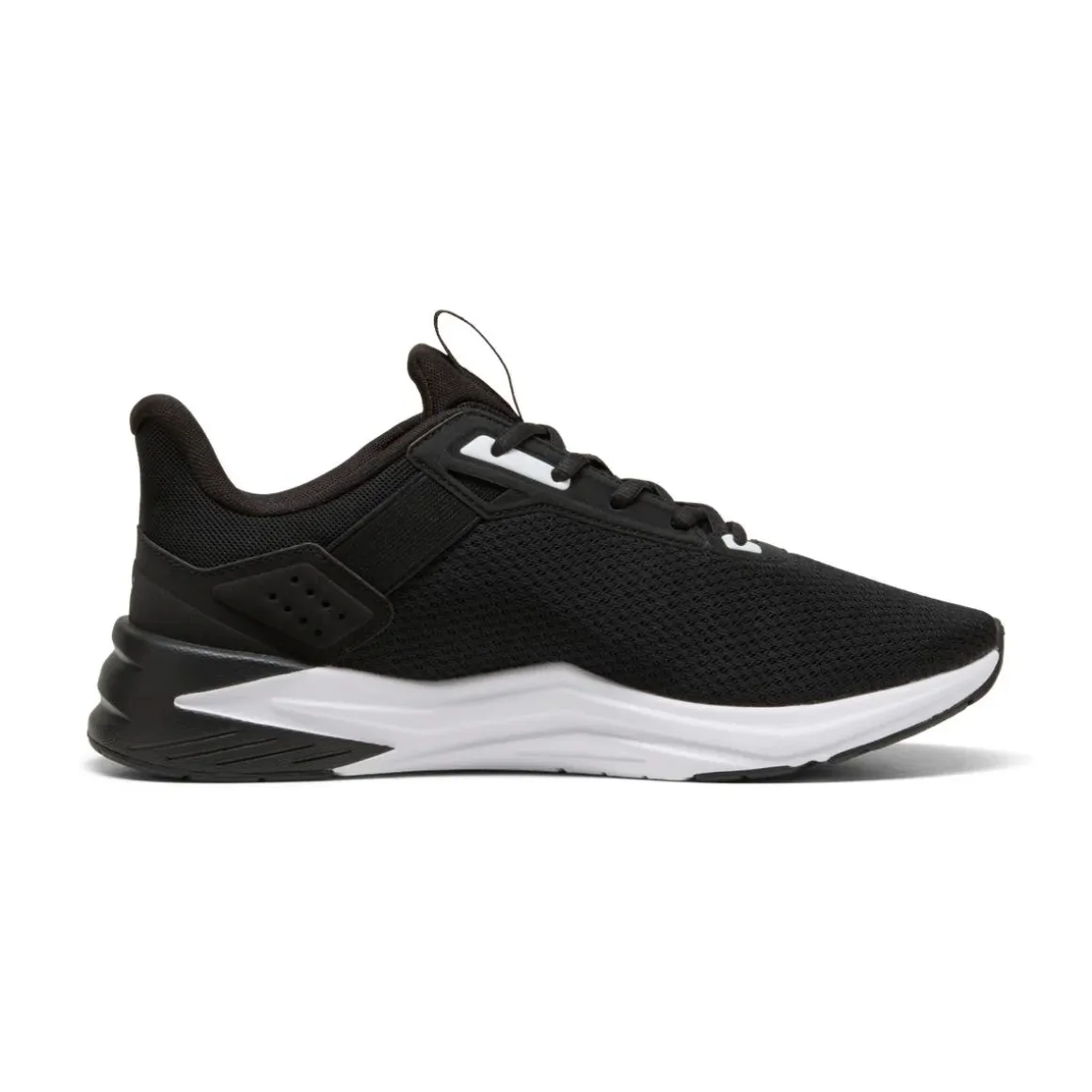 Sneakers da Uomo nere in tessuto mesh traspirante Puma Wave