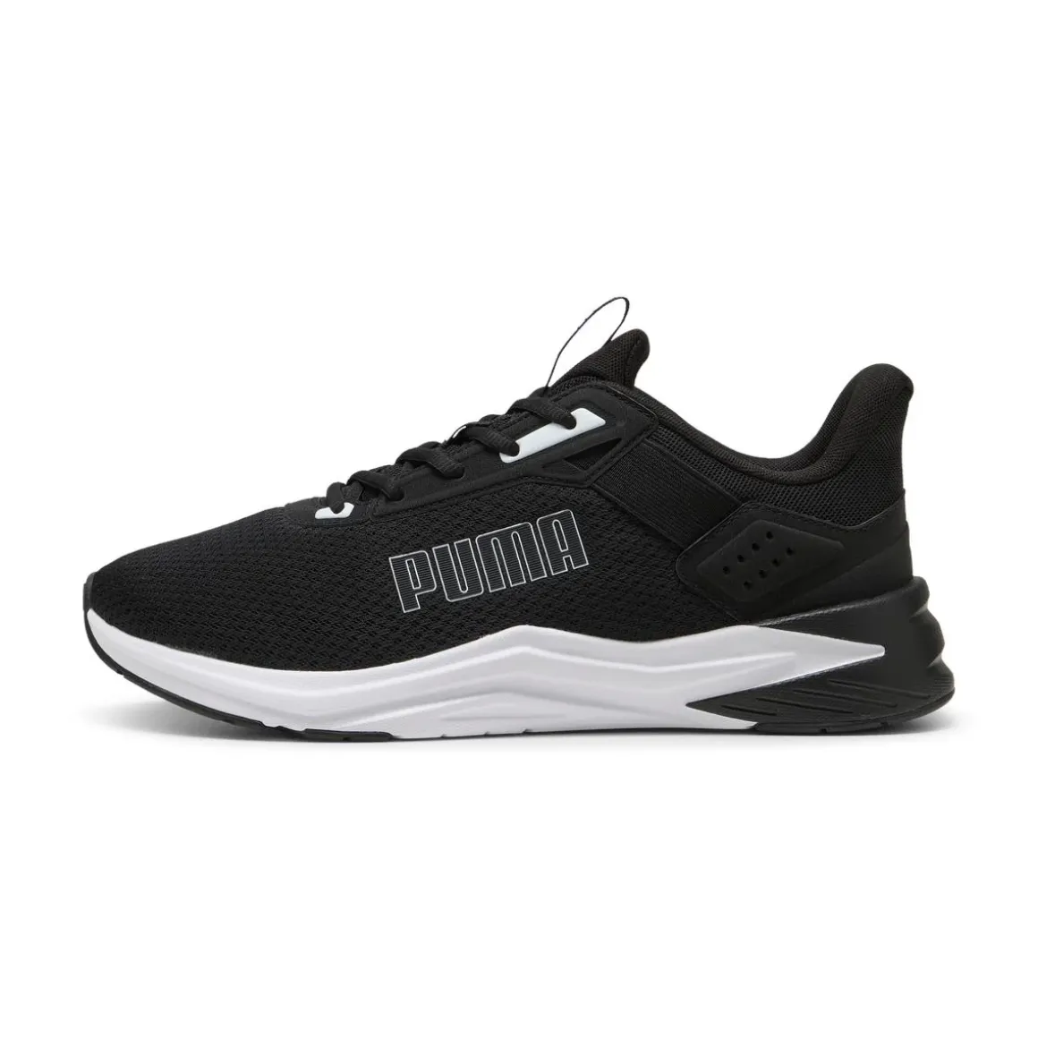 Sneakers da Uomo nere in tessuto mesh traspirante Puma Wave