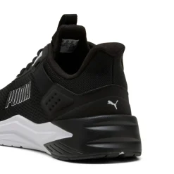 Sneakers da Uomo nere in tessuto mesh traspirante Puma Wave
