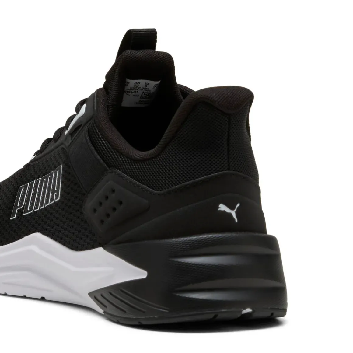 Sneakers da Uomo nere in tessuto mesh traspirante Puma Wave