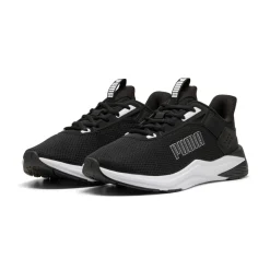 Sneakers da Uomo nere in tessuto mesh traspirante Puma Wave
