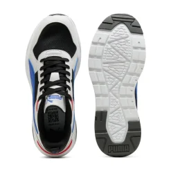 Sneakers da Uomo nere in tessuto con accenti blu e rossi Puma Trinity 2