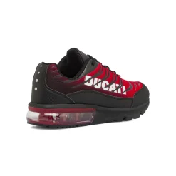 Sneakers da Uomo rosse e nere con ammortizzazione ad aria Ducati