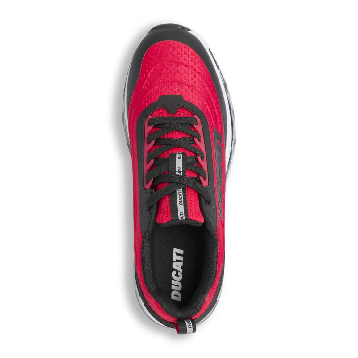 Sneakers da Uomo rosse e nere con ammortizzazione ad aria Ducati