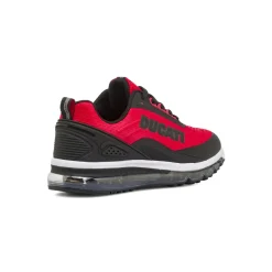 Sneakers da Uomo rosse e nere con ammortizzazione ad aria Ducati
