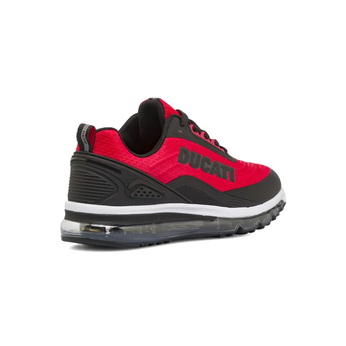 Sneakers da Uomo rosse e nere con ammortizzazione ad aria Ducati