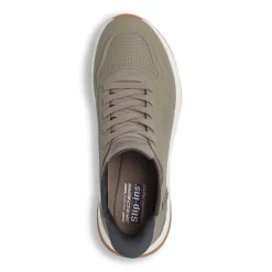 Sneakers da Uomo taupe con tecnologia Memory Foam Skechers Slip-ins