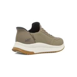 Sneakers da Uomo taupe con tecnologia Memory Foam Skechers Slip-ins