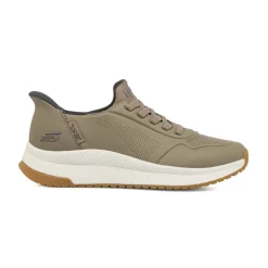 Sneakers da Uomo taupe con tecnologia Memory Foam Skechers Slip-ins