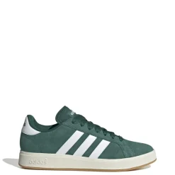Sneakers da uomo verdi in pelle con logo adidas Grand Court Base 00s