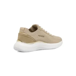 Sneakers Donna Beige in tessuto tecnico effetto scamosciato Lumberjack