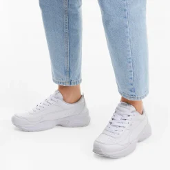Sneakers Donna Bianche con dettagli traforati e Suola Chunky Puma Cilia Mode