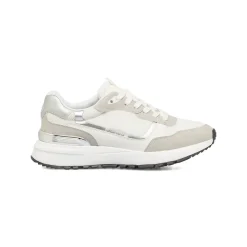 Sneakers Donna Bianche con inserti argento Dimensione Danza