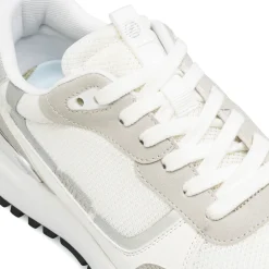 Sneakers Donna Bianche con inserti argento Dimensione Danza