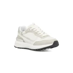 Sneakers Donna Bianche con inserti argento Dimensione Danza