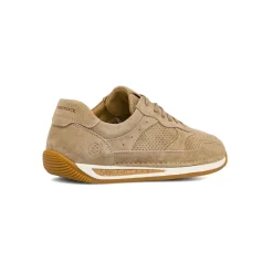 Sneakers eleganti da Uomo beige in pelle scamosciata Lumberjack