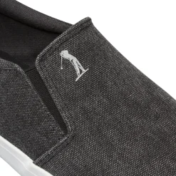 Sneakers estive slip-on da Uomo nere in tela US Golf Club
