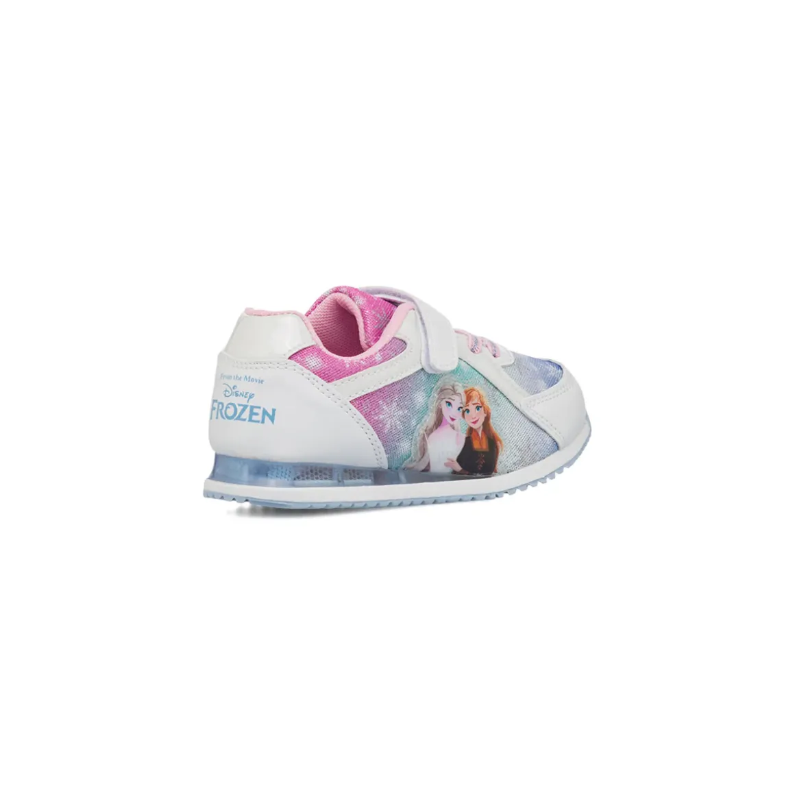 Sneakers Frozen bianche da Bambina con luci e stampa Frozen