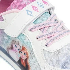 Sneakers Frozen bianche da Bambina con luci e stampa Frozen