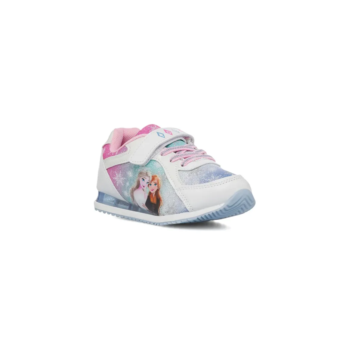Sneakers Frozen bianche da Bambina con luci e stampa Frozen