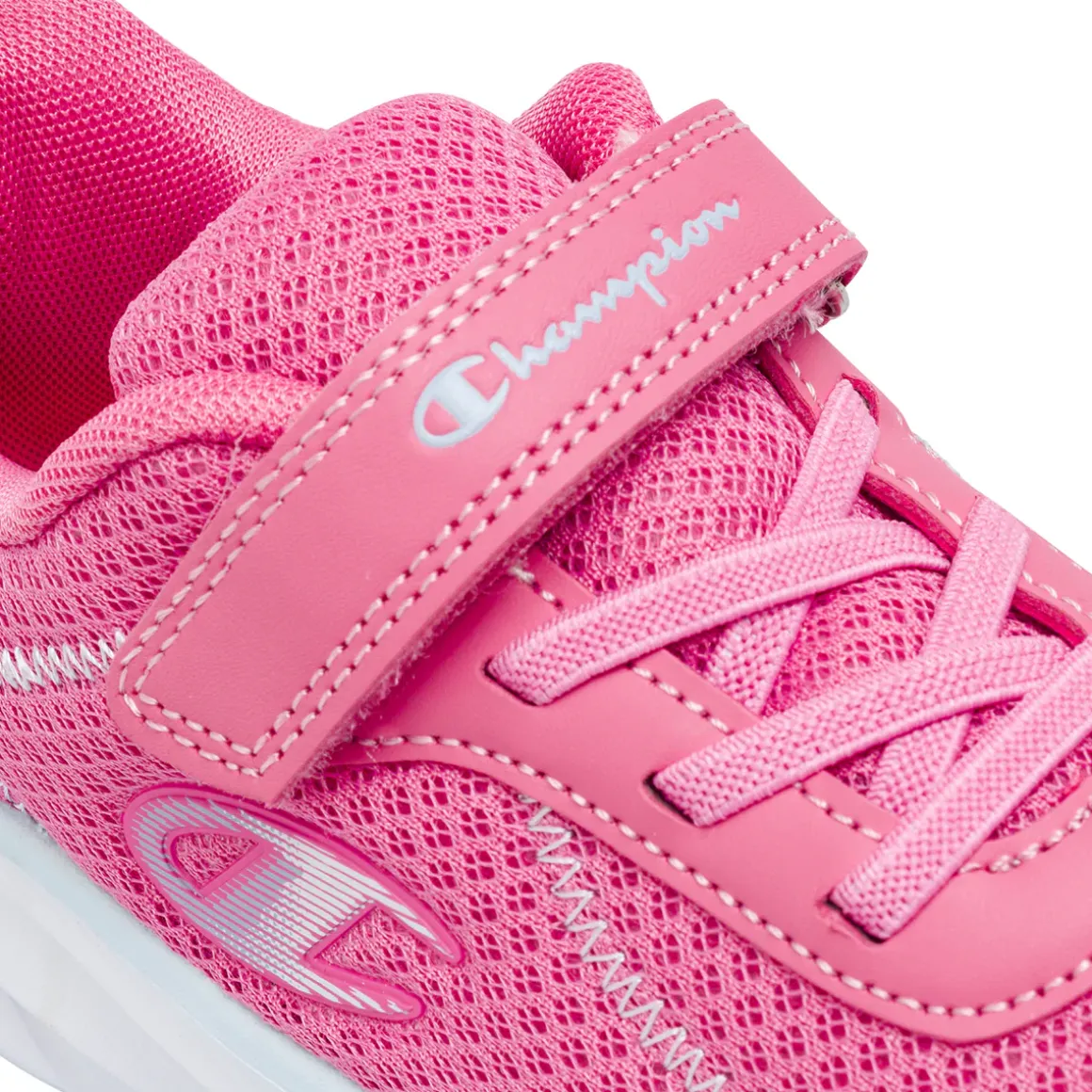 Sneakers Fucsia da Bambina Champion Low Cut
