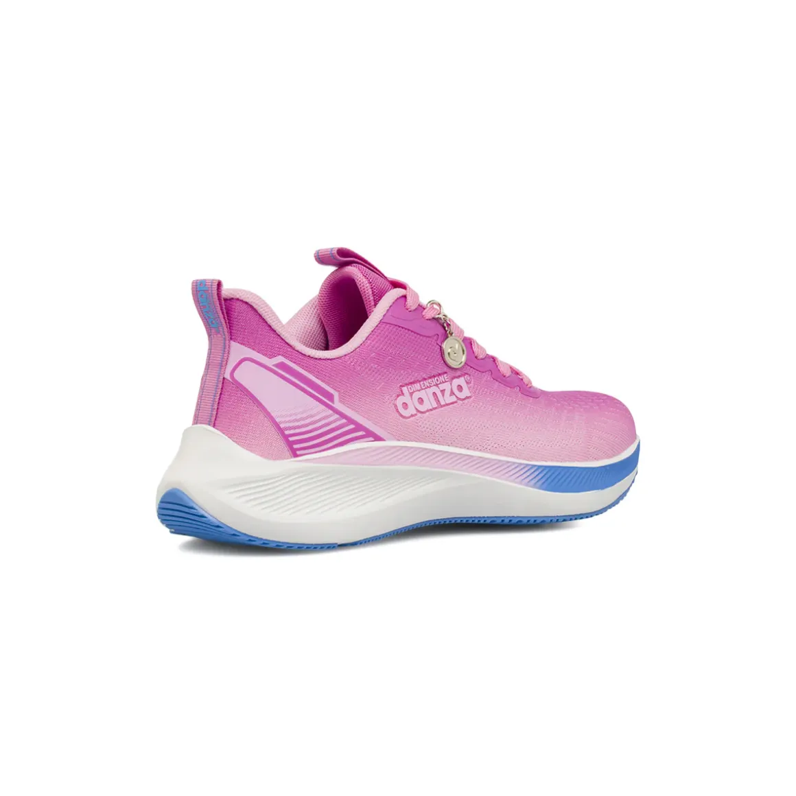 Sneakers fucsia da Bambina in tessuto con charms Dimensione Danza