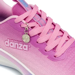 Sneakers fucsia da Bambina in tessuto con charms Dimensione Danza