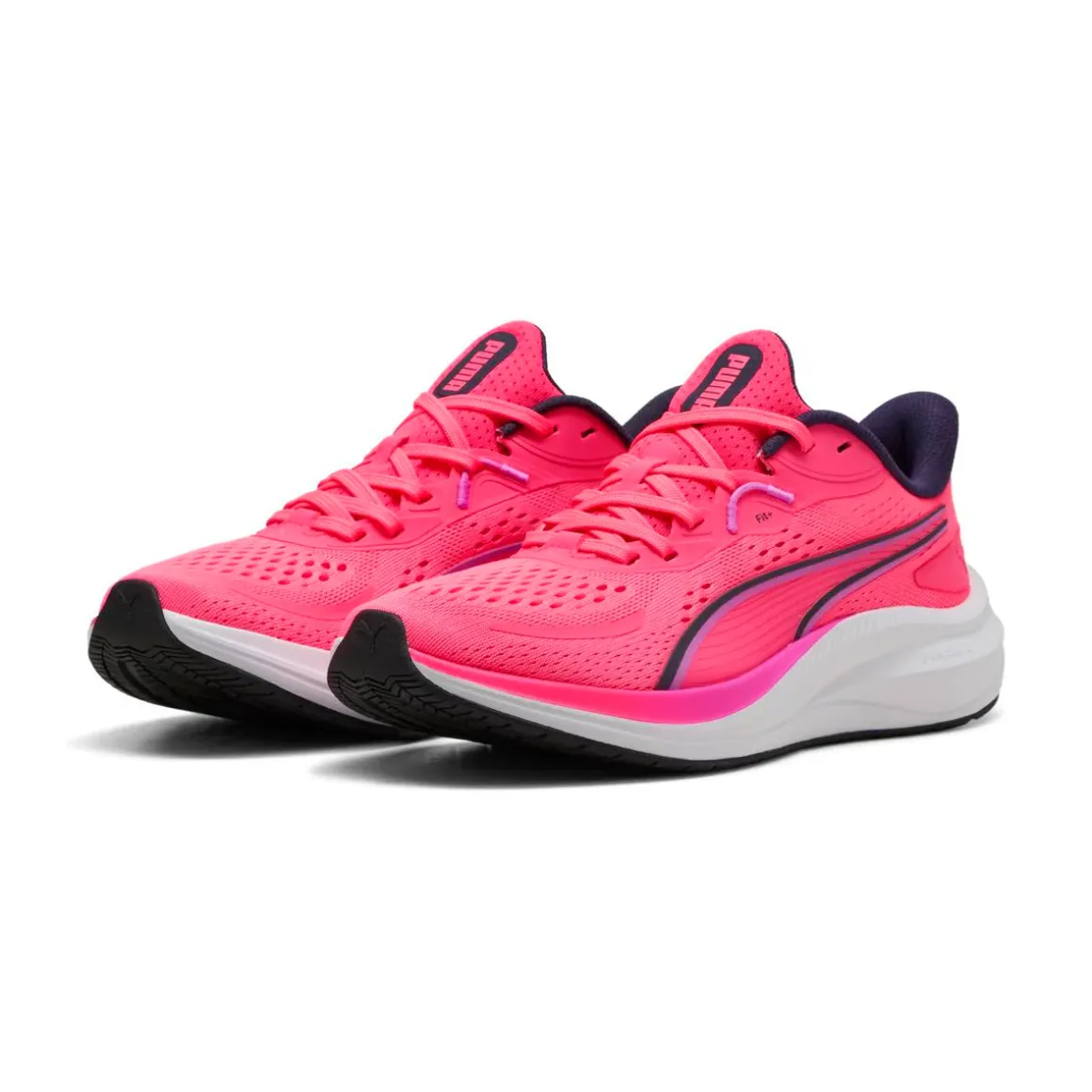 Sneakers fucsia da Donna sportive in mesh Puma Skyrocket