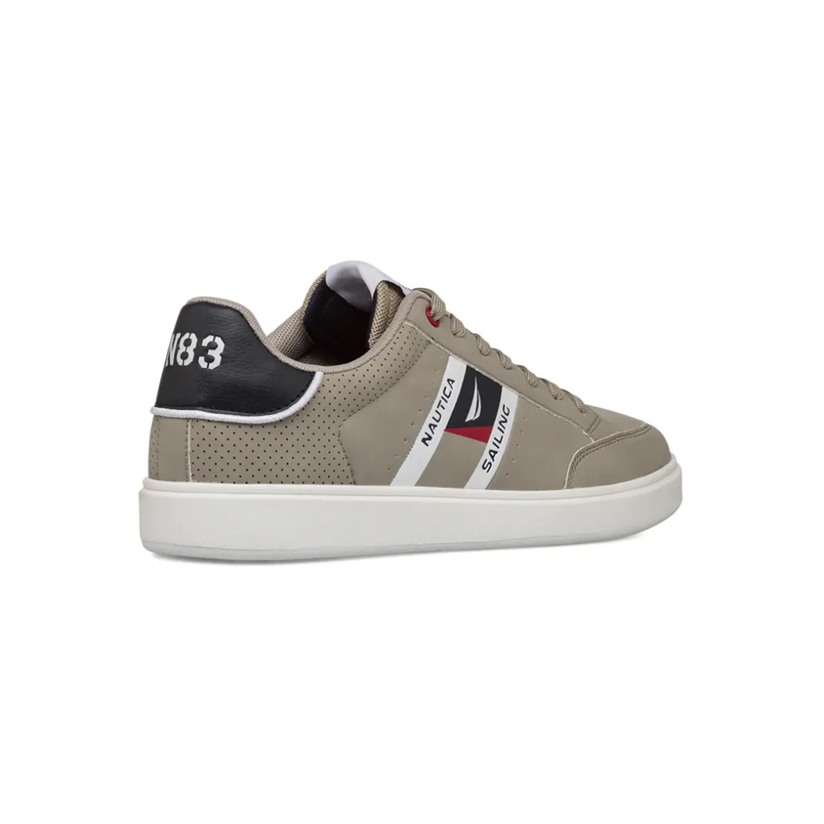 Sneakers Grigie con dettagli traforati da Uomo Nautica