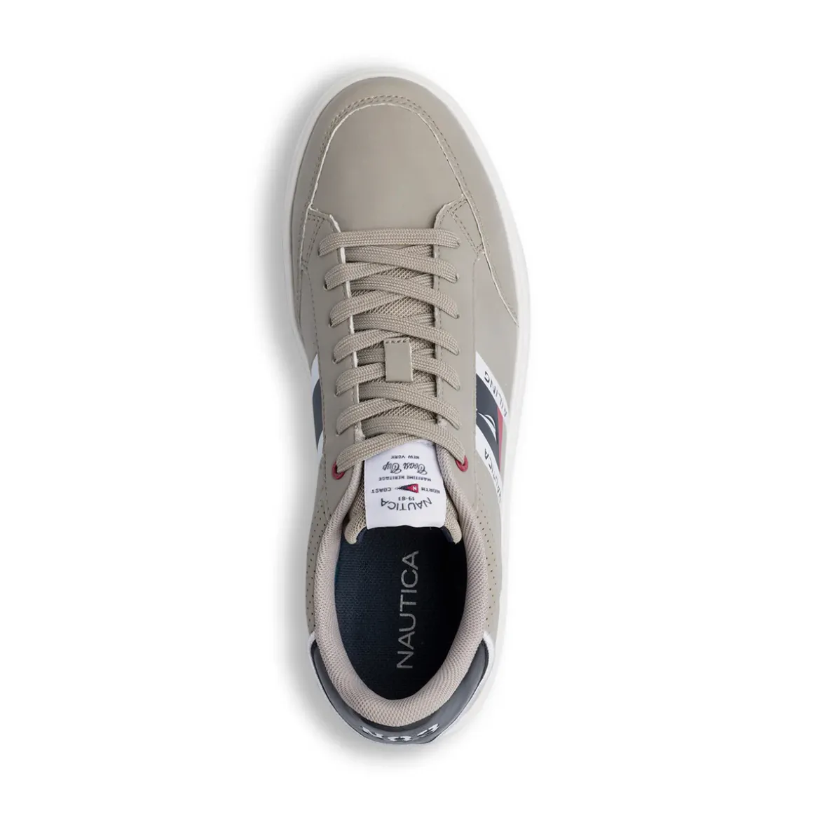 Sneakers Grigie con dettagli traforati da Uomo Nautica