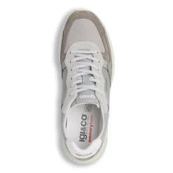 Sneakers Grigie da Uomo con effetto scamosciato Igi&Co