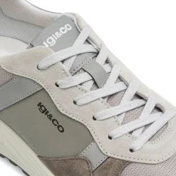 Sneakers Grigie da Uomo con effetto scamosciato Igi&Co