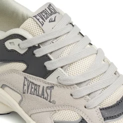 Sneakers grigie da Uomo con inserti effetto scamosciato Everlast