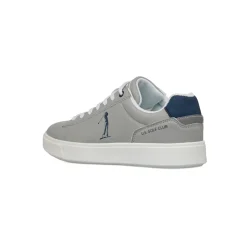 Sneakers grigie da Uomo con logo laterale US Golf Club