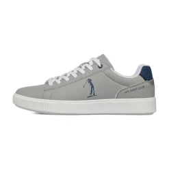 Sneakers grigie da Uomo con logo laterale US Golf Club