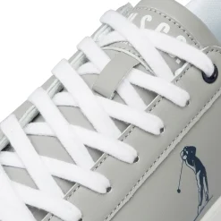 Sneakers grigie da Uomo con logo laterale US Golf Club