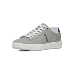 Sneakers grigie da Uomo con logo laterale US Golf Club