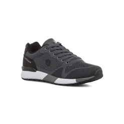 Sneakers grigie da uomo con sottopiede Memory Foam Lumberjack Vendor